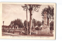 AIRE SUR L'ADOUR - Escalier Monumental Et Le Monument Aux Morts - Très Bon état - Aire