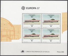 AZOREN  Block 8, Postfrisch **, Europa CEPT: Moderne Architektur, 1987 - Açores