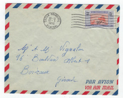 Lettre De Dakar - Sénégal - Timbre De Mauritanie 1952 - Briefe U. Dokumente