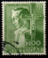 PORTUGAL  -   1955.  Y&T N° 815 Oblitéré.  Da  Nobrega - Used Stamps