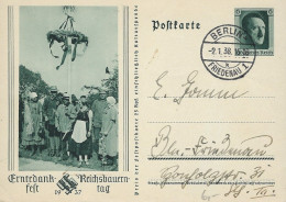 Europa - Deutschland-Drittes Reich -Post -  Karte    1938 - War 1939-45