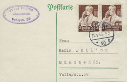 Europa - Deutschland-Drittes Reich -Post -  Karte    1938 - Guerra 1939-45