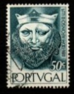 PORTUGAL  -   1955.  Y&T N° 819 Oblitéré.   Dynastie Alphonsine. Portraits Divers - Used Stamps