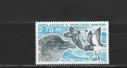 TAAF YT 214 ** : Pétrel Tempête - 1997 - Unused Stamps