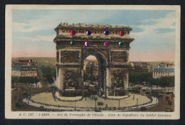 AK Paris, Arc De Triomphe De L`Etoile, Lieu De Sépulture Du Soldat Inconnu  - Other & Unclassified