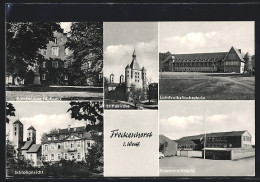 AK Freckenhorst I. W., Landvolkshochschule, Stiftskirche, Everword-Schule  - Autres & Non Classés