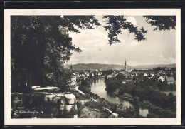 AK Rottenburg / N., Ortsansicht Mit Wasser  - Rottenburg