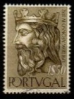 PORTUGAL  -   1955.  Y&T N° 823 Oblitéré.   Dynastie Alphonsine. Portraits Divers - Used Stamps