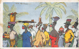 ILLUSTRATEUR - CH. BOIRAN - N°8 RETOUR DU MARCHE, EQUILIBRE - AFRIQUE - Other & Unclassified