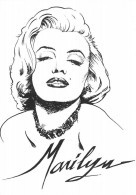 ILLUSTRATEUR - G. BERQUET - MARYLIN MONROE - CINEMA, ACTRICE - Other & Unclassified
