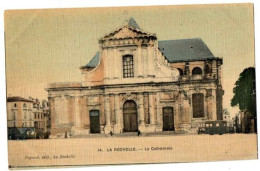 LA ROCHELLE LE CATHEDRALE CARTE COULEUR ANIMEE - La Rochelle