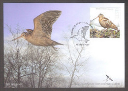 The Eurasian Woodcock - Bird Of The Year 2022 Estonia  Stamp FDC Mi 1038 - Estonia