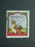 Vignette Militaire Delandre Italie Compagnia Reali Carabinieri Eritrea - Wielrennen