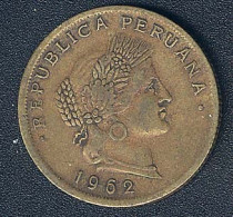 Peru, 20 Centavos 1962 - Perú