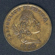 Peru, 20 Centavos 1960 - Perú