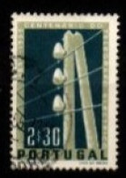 PORTUGAL  -   1955.  Y&T N° 827 Oblitéré   Télégraphe. - Usati