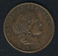 Peru, 20 Centavos 1956 - Perú