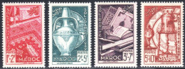 Maroc  288/291 * Charnela. 1949 - Neufs