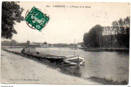 89 - LAROCHE  ( Yonne )   - L'Yonne Et Le Canal - Laroche Saint Cydroine