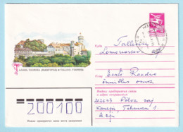 USSR 1983.0617. Toompea Castle, Tallinn. Prestamped Cover, Used - 1980-91