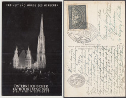 Austria 1952 ⁕ Österreichischer Katholikentag Offizielle Festpostkarte Wien 1952 Murau Österreich Stephansdom Stefansdom - Churches