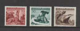 Liechtenstein 1950 Fauna (III) ** MNH - Nuovi