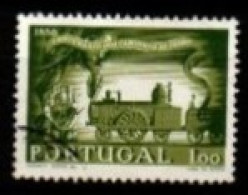 PORTUGAL  -   1956.  Y&T N° 831 Oblitéré.  Train  / Loco - Gebraucht