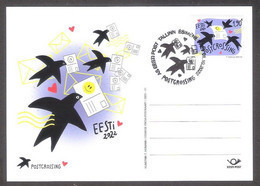 Postcrossing, Birds  2022 Estonia  Stamp Maxicard Mi 1057 - Estland