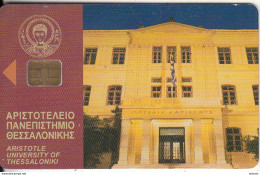 GREECE - Aristotle University Of Thessaloniki, Student Card(reverse Blanc), Used - Other & Unclassified