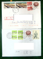 Chine China - 2 Travelling Letters - Sonstige & Ohne Zuordnung