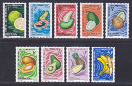 CAMEROUN N°  441 à 449 ** MNH Neufs Sans Charnière, TB (D2329) Fruits Divers - 1967 - Cameroon (1960-...)