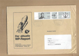 Los Vom 17.05 -  Briefumschlag Aus Göppingen Nach Norwegen 1991 Mit ZD - Covers & Documents