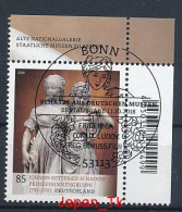 GERMANY Mi.Nr. 3416 Schätze Aus Deutschen Museen - ESST Bonn - Eckrand Oben Rechts - Used - Used Stamps