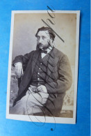 C.D.V. Carte De Visite. Atelier Portret Photo Daveluy  Brugge 1864 ALBERT SENUYS ? Serruys ? 160 Jaar Oud !! - Identifizierten Personen
