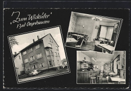 AK Bad Oeynhausen, Gaststätte-Pension Zum Wicküler E. Pepping, Herforder Strasse 3  - Herford