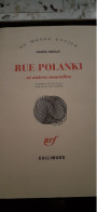 Rue Polanki Et Autres Nouvelles PAWEL HUELLE Gallimard 2000 - Other & Unclassified