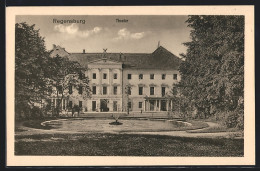 AK Regensburg, Brunnen Am Theater  - Théâtre