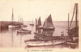 44 LE CROISIC. Entrée Des Barques De Pêcheurs Dans Le Port - Le Croisic