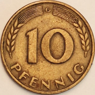 Germany Federal Republic - 10 Pfennig 1950 G, KM# 108 (#4626) - 10 Pfennig