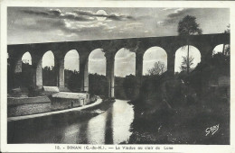 DINAN ( C.- Du - N. ), Le Viaduc Au Clair De Lune , µ - Dinan