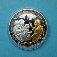 2006 Medaille Papst Benedikt XVI. Weltfamilientreffen, Teilvergoldet PP (MZ1223 - Zonder Classificatie