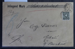 Deutsches Reich 44 Auf Brief Als Einzelfrankatur #BB399 - Other & Unclassified
