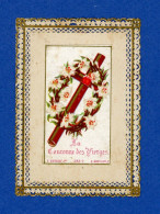 Image  Religieuse  Bouasse-Jne  N° 383 T Canivet Dentelle   La Couronne Des  Vierges - Images Religieuses