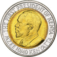 Kenya, 5 Shillings, 2010, Bimétallique, SPL+, KM:37.2 - Kenya