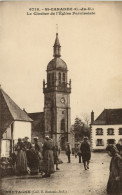 SAINT-CARADEC - Le Clocher De L'Eglise Paroissiale - Animé - Sonstige & Ohne Zuordnung