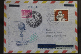 Berlin/ BRD Auf Brief Als Mischfrankatur Ballonpost #BB414 - Andere & Zonder Classificatie