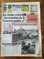 FRANCE-SOIR, Samedi 23 Juillet 1988, Amplepuis, Raymond Valero, Accident Sur Le Périphérique, Tour De France, Dopage... - 1950 à Nos Jours