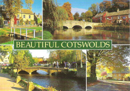 SCENES FROM THE COTSWOLDS, GLOUCESTERSHIRE, ENGLAND. UNUSED  POSTCARD My9 - Other & Unclassified