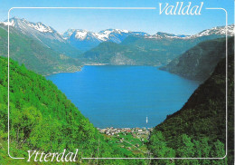 VALLDAL, NORWAY. USED POSTCARD My9 - Noorwegen