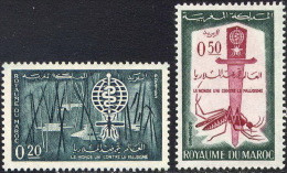 Maroc  446/447 ** Serie Completa. 1962. - Marruecos (1956-...)
